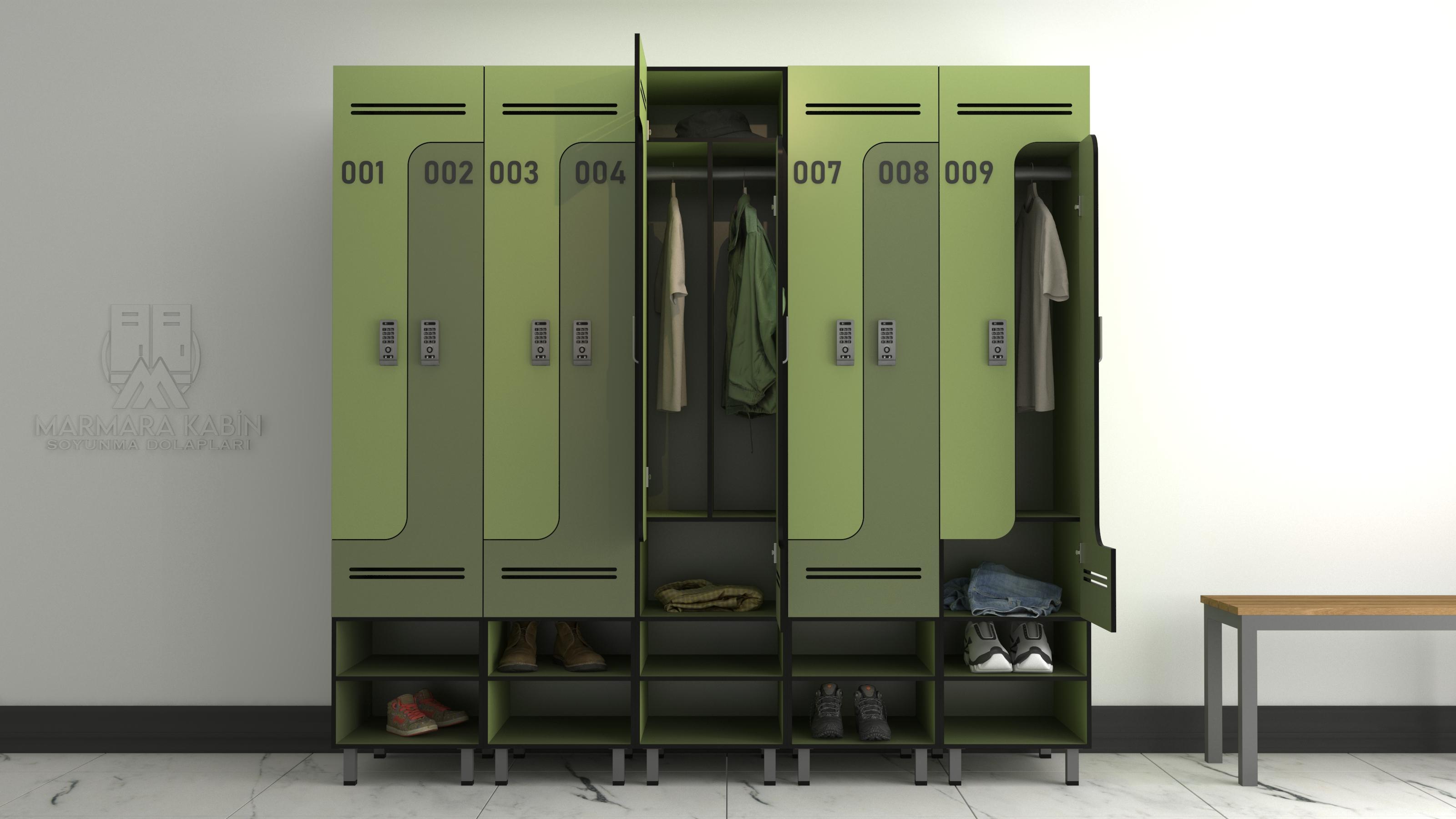  Z KAPAK AYAKKABILIKLI DOLAPLAR